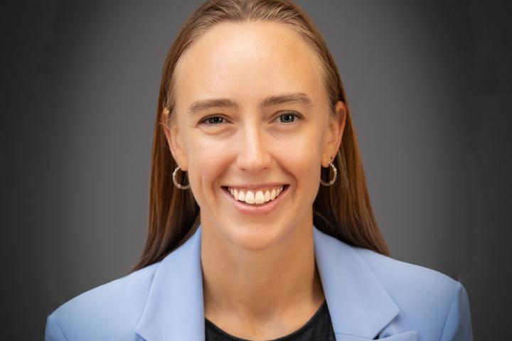 M.S. Student Claire Sleigh