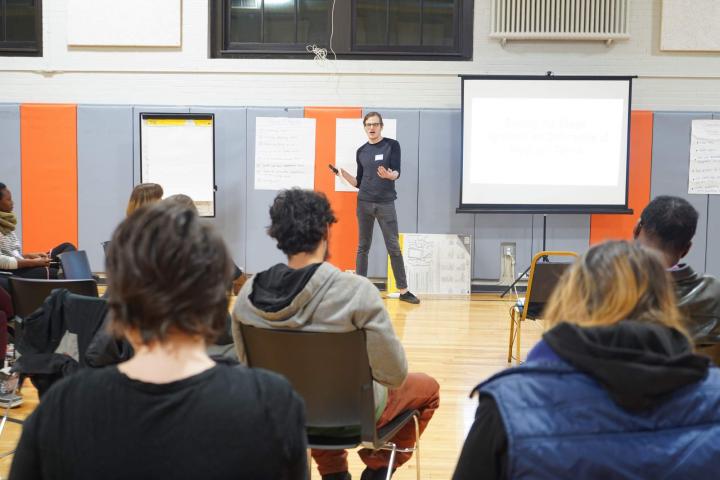 Presentation on cooperatives to business owners
